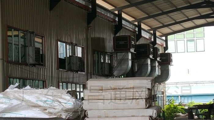 工廠廠房車間降溫設備潤東方工業(yè)環(huán)?？照{(diào)
