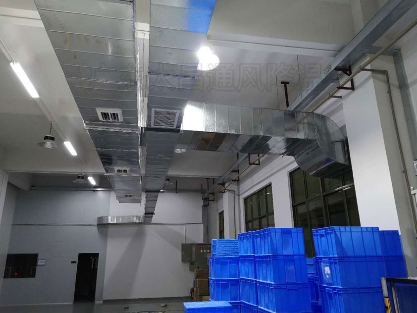 東莞車間降溫，工廠降溫新風系統(tǒng)安裝